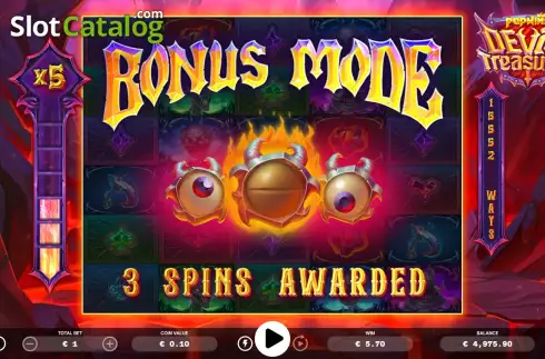Скрин8. Devil's Treasures слот