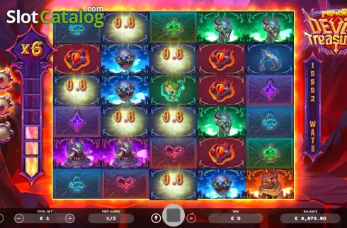 Скрин9. Devil's Treasures слот
