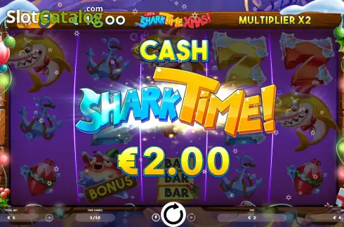 Скрин3. It's Shark Time Xmas слот