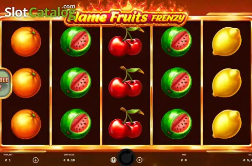 Скрин2. Flame Fruits Frenzy слот
