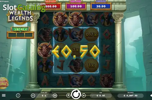 Скрин4. Wealth of Legends слот
