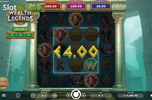 Скрин5. Wealth of Legends слот