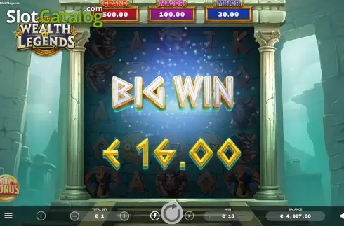 Скрин6. Wealth of Legends слот