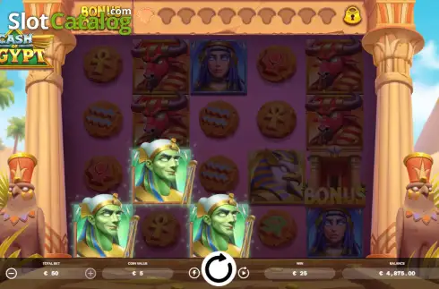 Скрин2. Cash of Egypt слот