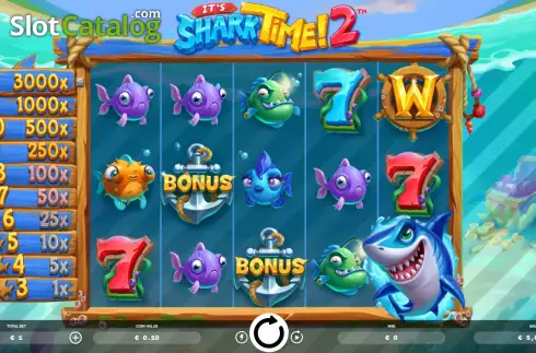 Скрин2. It's Shark Time 2 слот