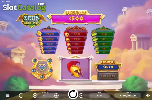 Скрин2. Zeus Cashpot слот