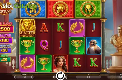 Скрин2. Roman Fortune слот