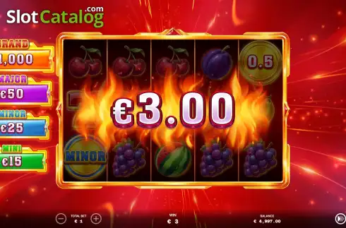 Скрин3. Flame Fruits Frenzy Hold & Win слот