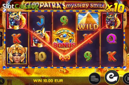 Скрин3. Cleopatra’s Mystery Smile слот