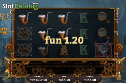 Скрин4. Sherlock Bones слот