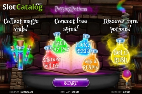 Скрин2. Popping Potions слот