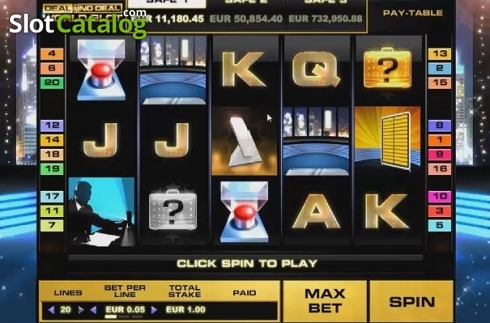 Скрин2. Deal or no Deal World слот