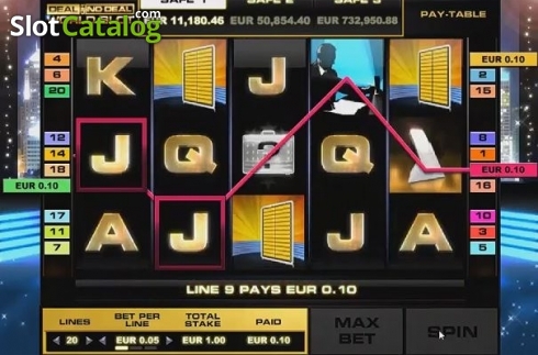 Скрин3. Deal or no Deal World слот