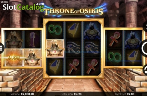 Скрин4. Throne of Osiris слот