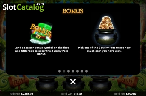 Скрин7. 3 Lucky Pots слот