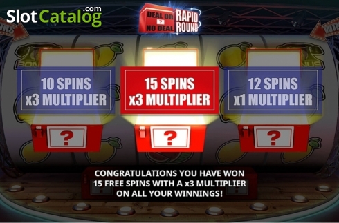 Скрин5. Deal Or No Deal Rapid Round слот