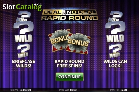 Скрин2. Deal Or No Deal Rapid Round слот