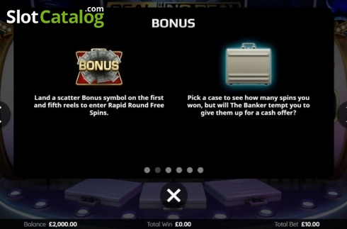 Скрин7. Deal Or No Deal Rapid Round слот