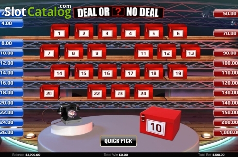 Скрин3. Deal Or No Deal (Endemol Games) слот