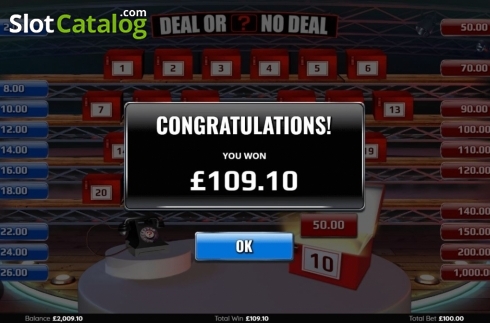 Скрин5. Deal Or No Deal (Endemol Games) слот