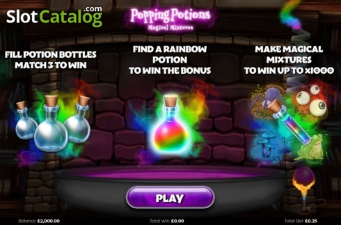 Скрин2. Popping Potions Magical Mixtures слот