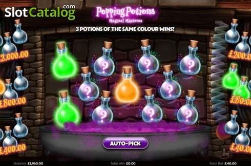 Скрин4. Popping Potions Magical Mixtures слот