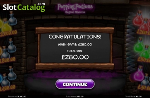 Скрин6. Popping Potions Magical Mixtures слот