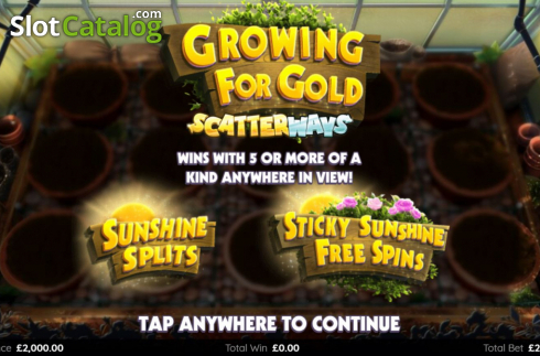 Скрин2. Growing for Gold слот