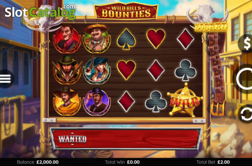 Скрин2. Wild Bills Bounties слот