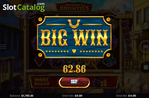 Скрин5. Wild Bills Bounties слот