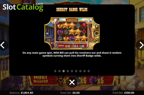 Скрин9. Wild Bills Bounties слот