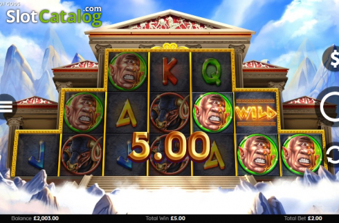 Скрин4. Wrath of Gods слот