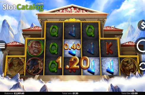 Скрин6. Wrath of Gods слот