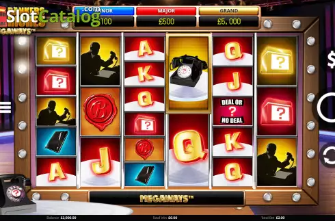 Скрин2. Deal Or No Deal Bankers Riches Megaways слот