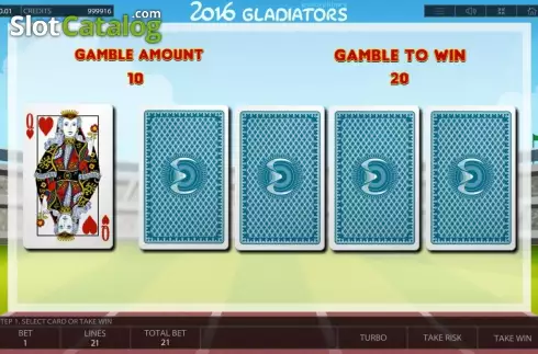 Скрин9. 2016 Gladiators слот