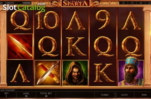 Скрин2. Almighty Sparta слот