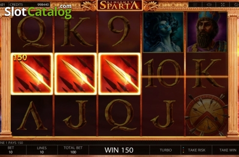 Скрин4. Almighty Sparta слот