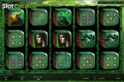 Скрин2. Voodoo Dice слот