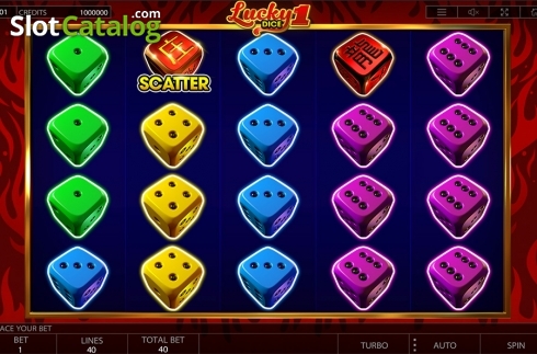 Скрин2. Lucky Dice 1 слот