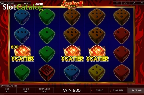 Скрин4. Lucky Dice 1 слот