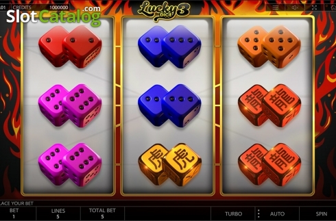 Скрин2. Lucky Dice 3 слот