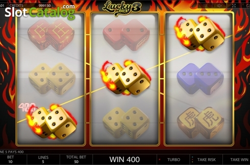 Скрин3. Lucky Dice 3 слот