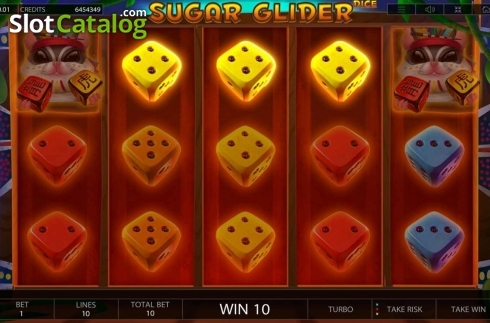 Скрин7. Sugar Glider Dice слот