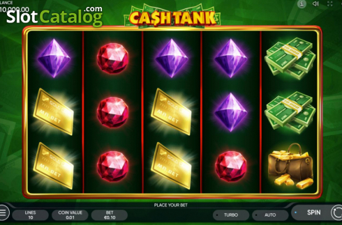 Скрин2. Cash Tank слот