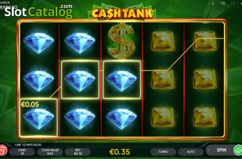 Скрин3. Cash Tank слот