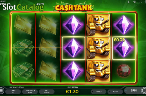 Скрин5. Cash Tank слот