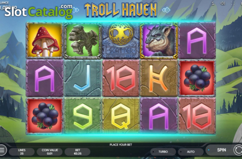 Скрин2. Troll Haven слот