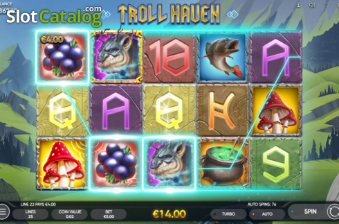 Скрин3. Troll Haven слот