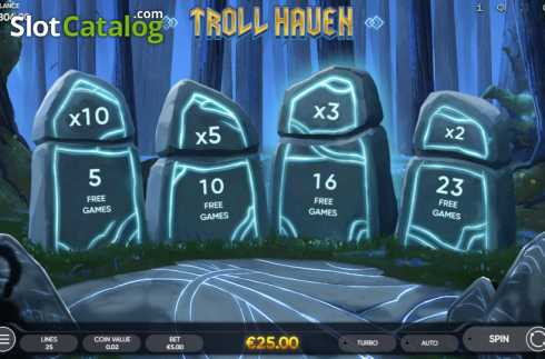 Скрин4. Troll Haven слот