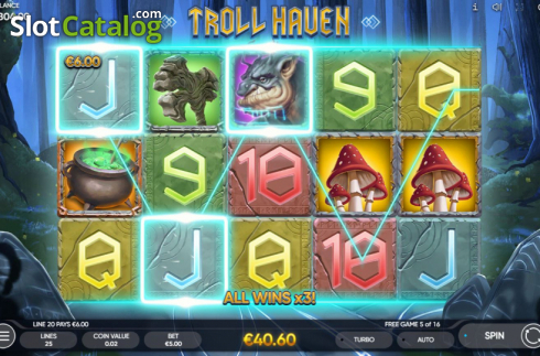 Скрин5. Troll Haven слот